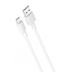 XOXNB156 ΚΑΛΩΔΙΟ ΦΟΡΤΙΣΗΣ TYPE-C, ΛΕΥΚΟ, 1m