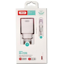 XOXL72 ΦΟΡΤΙΣΤΗΣ QC3.0+2.1A, 3 ΘΥΡΕΣ ΜΕ ΚΑΛΩΔΙΟ LIGHTING, 18w