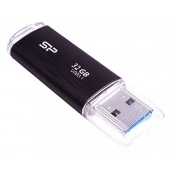 SISICON POWER USB Flash Drive Blaze B02, 32GB, USB 3.2, μαύρο