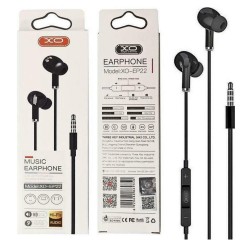 XOXEP22 3.5MM ΑΚΟΥΣΤΙΚΑ ΜΟΥΣΙΚΗΣ, ΜΑΥΡΟ