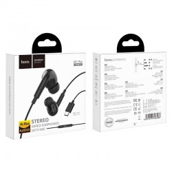 HOHO M1 PRO ORIGINAL SERIES EARPHONES FOR TYPE-C ΜΑΥΡΟ