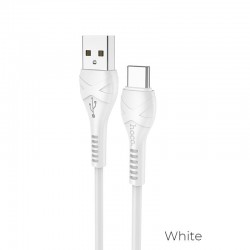 HOHO X37 Cool ΚΑΛΩΔΙΟ ΦΟΡΤΙΣΗΣ Type-C ΛΕΥΚΟ