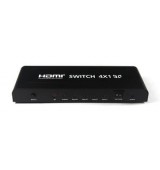 POWERTECH Switch HDMI 1.4 PTH-002, 4x input, 4K