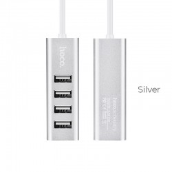 HOHO USB HUB 2.0, 4 PORT, ΚΑΙ ΦΟΡΤΙΣΗ, HB1, ΑΣΗΜΙ