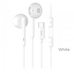 HOHO L10 ACOUSTIC TYPE C EARPHONE, ΛΕΥΚΟ