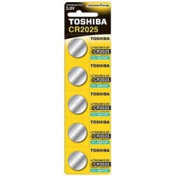 ΜΠΑΤΑΡΙΕΣ TOSHIBA ΛΙΘΙΟΥ CR 2025 (1 ΤΕΜ)