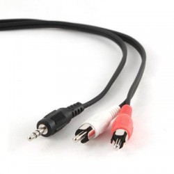 CACLEXPERT ΚΑΛΩΔΙΟ ΗΧΟΥ 3.5mm STEREO TO RCA PLUG CABLE 2.5m