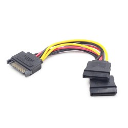 CACLEXPERT ΚΑΛΩΔΙΟ SATA POWER SPLITTER, 0.15m