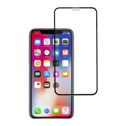 POPERTECH Tempered Glass 5D, Full Glue, iPhone 11 Pro, μαύρο