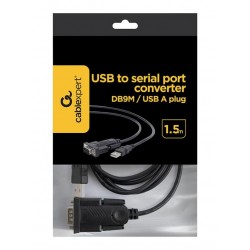 CACLEXPERT ΚΑΛΩΔΙΟ ΜΕΤΑΤΡΟΠΗΣ USB ΣΕ DB9M SERIAL PORT 1.5m