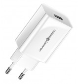 USUMS &phi;&omicron;&rho;&tau;&iota;&sigma;&tau;ή&sigmaf; &tau;&omicron;ί&chi;&omicron;&upsilon; T22, 1x USB, QC3.0 18W 3A, &lambda;&epsilon;&upsilon;&kappa;ό&sigmaf;