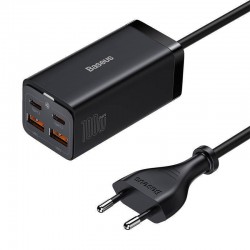 BABEUS GAN 3 PRO, 2 ΘΥΡΕΣ USB-A, 2 ΘΥΡΕΣ USB-C, 100W, ΜΑΥΡΟΣ