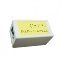 GEGBIRD CAT5E LAN IN-LINE RJ45 EXTENSION ΛΕΥΚΟ