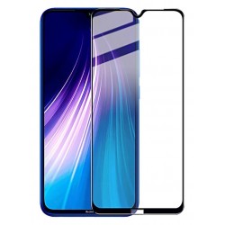 POPERTECH Tempered Glass 5D, Full Glue, Xiaomi Redmi Note 8T, μαύρο