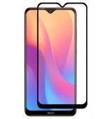 POPERTECH Tempered Glass 5D, Full Glue, Xiaomi Redmi 8A, &mu;&alpha;ύ&rho;&omicron;