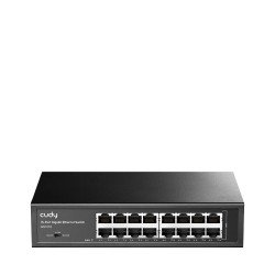 CUCY GS1016 16-PORT GIGABIT SWITCH, RACKMOUNT