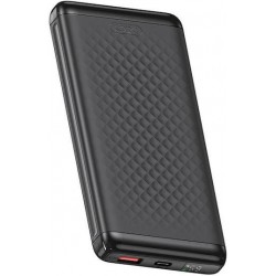 XOXPB308, POWERBANK, 10000MAh, 2 ΘΥΡΕΣ, ΜΑΥΡΟ