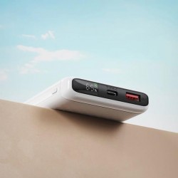 XOXPB308, POWERBANK, 10000MAh, 2 ΘΥΡΕΣ, ΛΕΥΚΟ