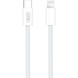 XOXNB-Q260C, ΚΑΛΩΔΙΟ ΦΟΡΤΙΣΗΣ, TYPE-C ΣΕ LIGHTNING, 27W, 3M, ΛΕΥΚΟ