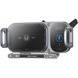 XOXWX042 ΑΣΥΡΜΑΤΟΣ ΦΟΡΤΙΣΤΗΣ ΑΕΡΑΓΩΓΟΥ ΑΥΤΟΚΙΝΗΤΟΥ, 15W, ΜΑΥΡΟΣ