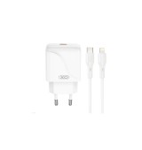 XOXL141 &Phi;&Omicron;&Rho;&Tau;&Iota;&Sigma;&Tau;&Eta;&Sigma; 20W, 1 &Theta;&Upsilon;&Rho;&Alpha; TYPE-C &Mu;&Epsilon; &Kappa;&Alpha;&Lambda;&Omega;&Delta;&Iota;&Omicron; PD &Sigma;&Epsilon; LIGHTNING, &Lambda;&Epsilon;&Upsilon;&Kappa;&Omicron;&Sigma;