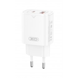 XOXL130 ΦΟΡΤΙΣΤΗΣ PD30W/QC18W 1 ΘΥΡΑ USB + 1 ΘΥΡΑ PD, ΛΕΥΚΟΣ