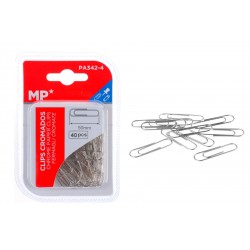 MPMμεταλλικοί συνδετήρες PA342-4, 50mm, 40τμχ, ασημί