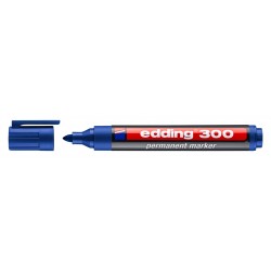 EDEING ανεξίτηλος μαρκαδόρος 300, 1.5-3mm, επαναγεμιζόμενος, μπλε