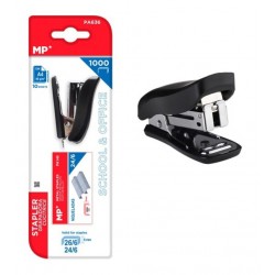 MPMmini συρραπτικό με ανταλλακτικά PA636, 24/6-26/6, 10 φύλλα, μαύρο