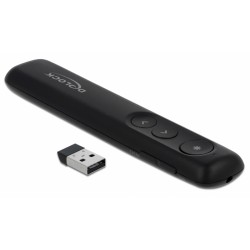 DEDOCK Τηλεχειριστήριο παρουσιάσεων 64092 με laser, ασύρματο, έως 30m