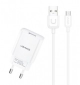 USUMS &phi;&omicron;&rho;&tau;&iota;&sigma;&tau;ή&sigmaf; &tau;&omicron;ί&chi;&omicron;&upsilon; T21OCMC01 &mu;&epsilon; &kappa;&alpha;&lambda;ώ&delta;&iota;&omicron; Micro USB, USB 2.1A, &lambda;&epsilon;&upsilon;&kappa;ό&sigmaf;