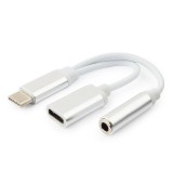 CACLEXPERT &Kappa;&Alpha;&Lambda;&Omega;&Delta;&Iota;&Omicron; TYPE-C &Sigma;&Epsilon; 3.5mm STEREO+POWER