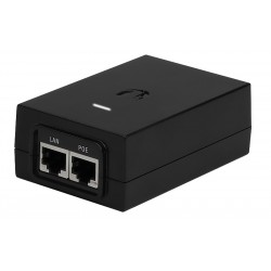 UBUQUITI Gigabit PoE adapter POE-48-24W-G με power cable, 48VDC, 24W
