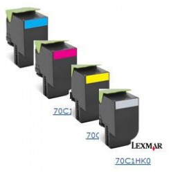 TOTER ΣΥΜΒΑΤΟ LEXMARK 70C2HC0 - CS310 / CS410 / CS510 ΓΙΑ 3000 ΣΕΛΙΔΕΣ, CYAN