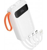 HOHO J151 SPIRIT, POWERBANK, 10000MAh, &Delta;&Iota;&Pi;&Lambda;&Omicron; &Phi;&Omega;&Sigma;, 4 &Kappa;&Alpha;&Lambda;&Omega;&Delta;&Iota;&Alpha;, &Mu;&Epsilon; LED &Omicron;&Theta;&Omicron;&Nu;&Eta;, &Lambda;&Epsilon;&Upsilon;&Kappa;&Omicron;