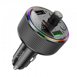 HOHO E82 GUERRERO BLUETOOTH CARKIT ΜΕ FM TRANSMITTER, ΜΑΥΡΟ