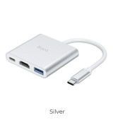 HOHO HB14 TYPE-C HUB EASY USE &Mu;&Epsilon; USB3.0+HDMI+PD