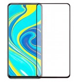 POPERTECH Tempered Glass 5D, full glue, Xiaomi Redmi Note 9 Pro, &mu;&alpha;ύ&rho;&omicron;