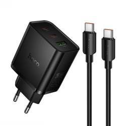 HOHO N75 GRANDE SET ΦΟΡΤΙΣΗΣ, 65W, QC3.0, ΜΑΥΡΟ