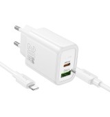 HOHO N61 GENTLE &Phi;&Omicron;&Rho;&Tau;&Iota;&Sigma;&Tau;&Eta;&Sigma; PD20W+QC3.0, &Mu;&Epsilon; &Kappa;&Alpha;&Lambda;&Omega;&Delta;&Iota;&Omicron; PD &Sigma;&Epsilon; LIGHTNING, 2 &Theta;&Upsilon;&Rho;&Epsilon;&Sigma;, &Lambda;&Epsilon;&Upsilon;&Kappa;&Omicron;&Sigma;