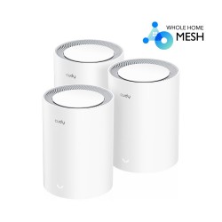 CUCY M3000 AX3000 2.5G Wi-Fi 6 MESH, 3 PACK, DUAL BAND, MU-MIMO