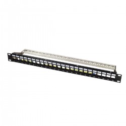 LOLILINK NK4058, KEYSTONE PATCH PANEL, 24 ΘΕΣΕΙΣ, 1U
