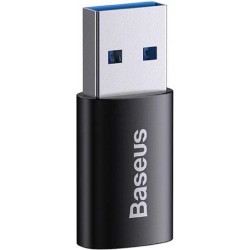 BABEUS INGENUITY SERIES, ΑΝΤΑΠΤΟΡΑΣ OTG, USB ΣΕ TYPE-C, ΜΑΥΡΟΣ