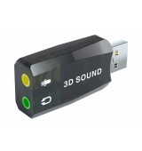 POPERTECH &kappa;ά&rho;&tau;&alpha; ή&chi;&omicron;&upsilon; USB CAB-U036, 5.1CH, έ&xi;&omicron;&delta;&omicron;&sigmaf; &mu;&iota;&kappa;&rho;&omicron;&phi;ώ&nu;&omicron;&upsilon; & &alpha;&kappa;&omicron;&upsilon;&sigma;&tau;&iota;&kappa;&omicron;ύ