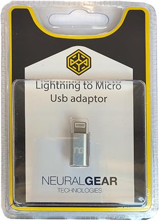NG ΑΝΤΑΠΤΟΡΑΣ LIGHTNING (αρσενικό) σε υποδοχή MICRO USB (θυληκό), BLISTER