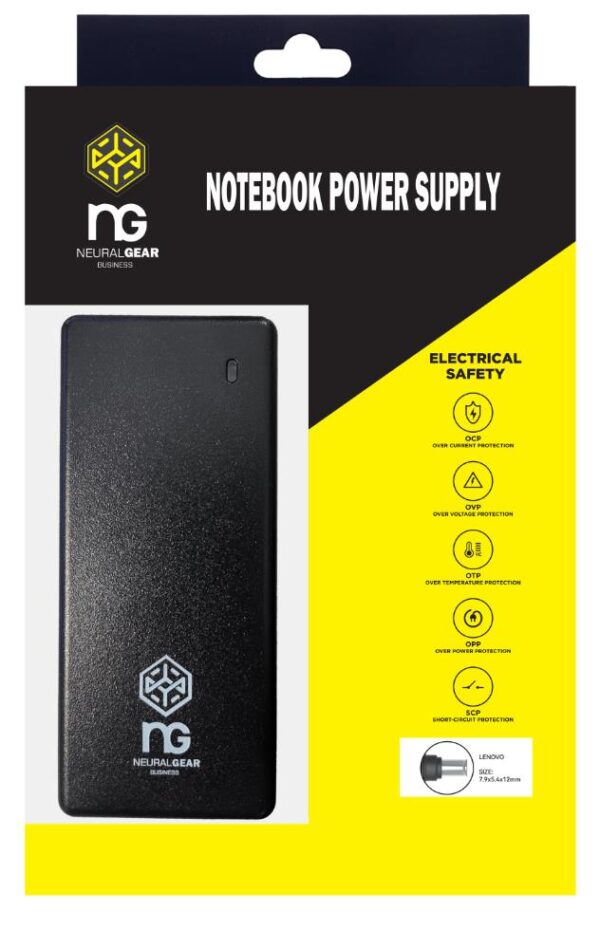 NG ΤΡΟΦΟΔΟΤΙΚΟ ΓΙΑ LENOVO 20V 4.5A, TIP SIZE: 7.9x5.4x12mm WITH PIN ΜΕ ΚΑΛΩΔΙΟ ΤΡΟΦΟΔΟΣΙΑΣ
