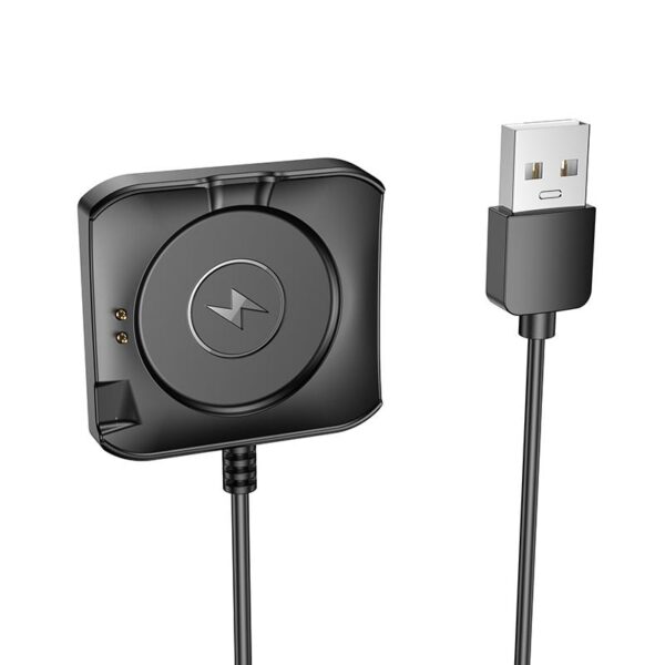 HOCO ΚΑΛΩΔΙΟ ΦΟΡΤΙΣΗΣ ΓΙΑ ΤΟ SMART WATCH Y28, ΜΑΥΡΟ
