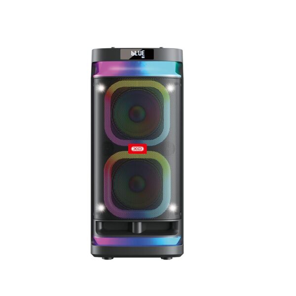 XO F58 SHINE ΦΟΡΗΤΟ ΗΧΕΙΟ BLUETOOTH, RGB, 40W, ΤΗΛΕΧΕΙΡΙΣΤΗΡΙΟ, ΜΙΚΡΟΦΩΝΟ, ΜΑΥΡΟ
