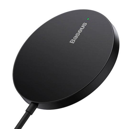 BASEUS SIMPLE MINI3 ΑΣΥΡΜΑΤΟΣ ΦΟΡΤΙΣΤΗΣ, 15W, ΜΑΥΡΟΣ