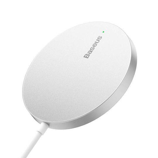 BASEUS SIMPLE MINI3 ΑΣΥΡΜΑΤΟΣ ΦΟΡΤΙΣΤΗΣ, 15W, ΑΣΗΜΙ